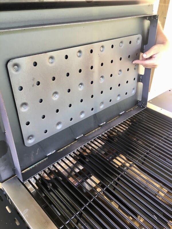 heat plate under camp chef flat top grill 600