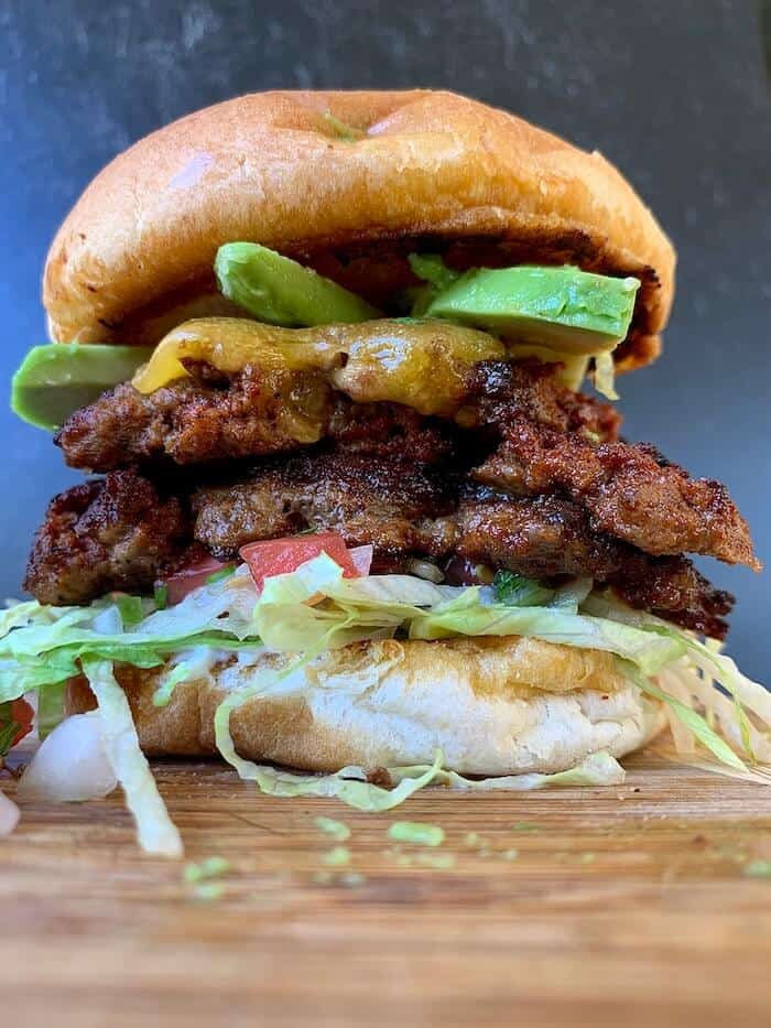 Taco Smash Burgers on the Flat Top Grill - The Flat Top King