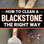 cleaning a Blackstone griddle