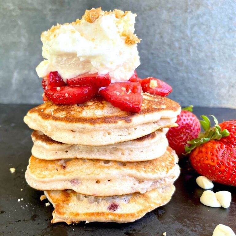 strawberry shortcake pancakes