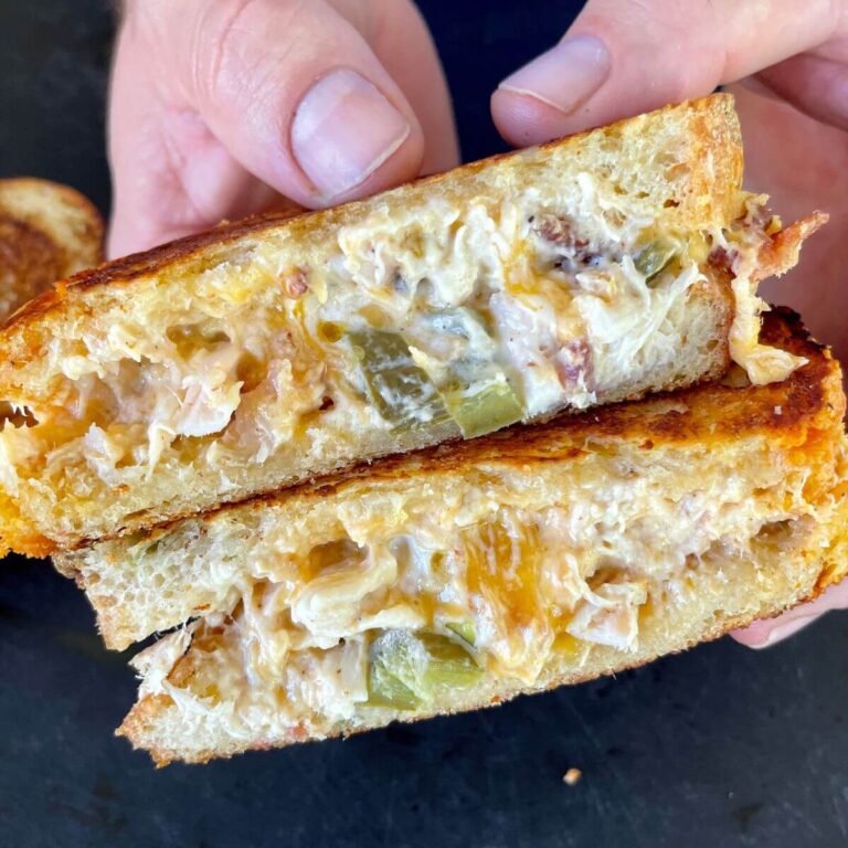 jalapeno popper grilled cheese sandwich