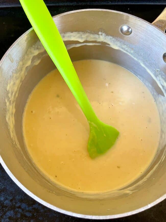 homemade beer cheese dip in a pot