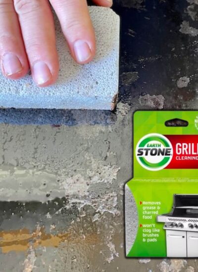 using a grill brick on a blackstone griddle