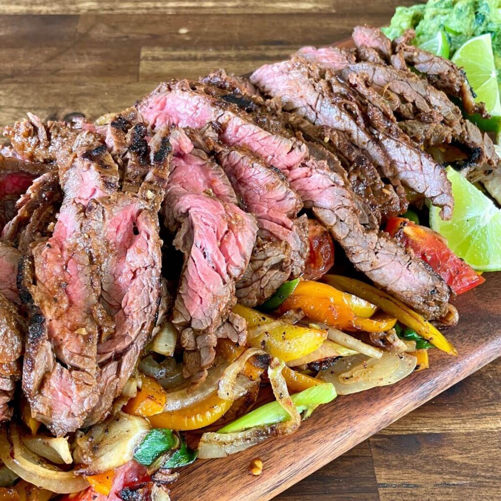 Fajita steak clearance marinade recipe