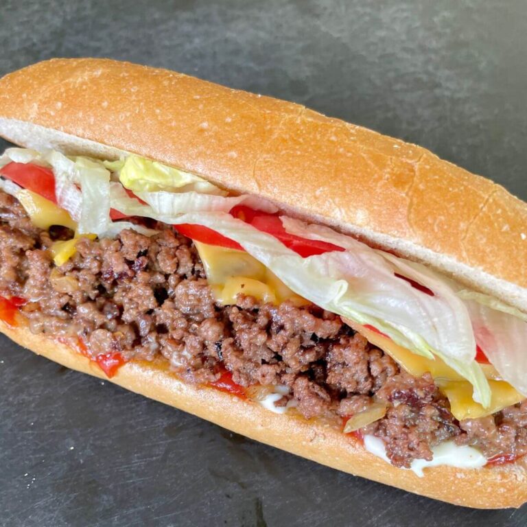 chopped cheese sandwich