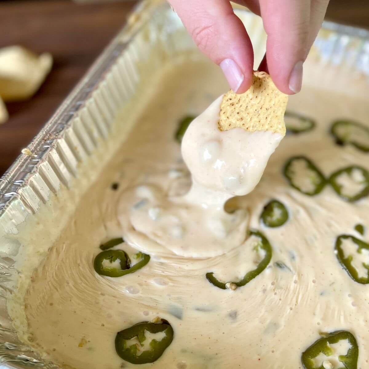 smoked queso dip