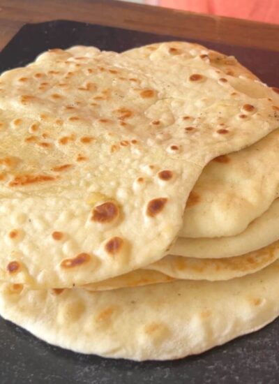 homemade griddle naan bread
