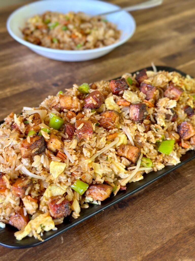 pork belly fried rice