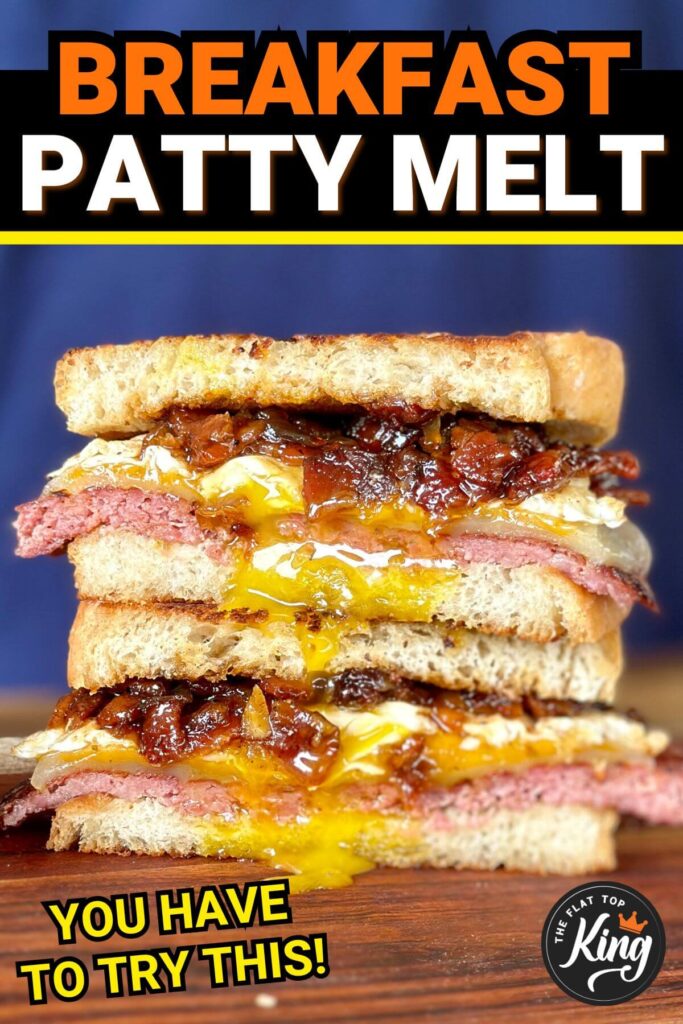 breakfast patty melt