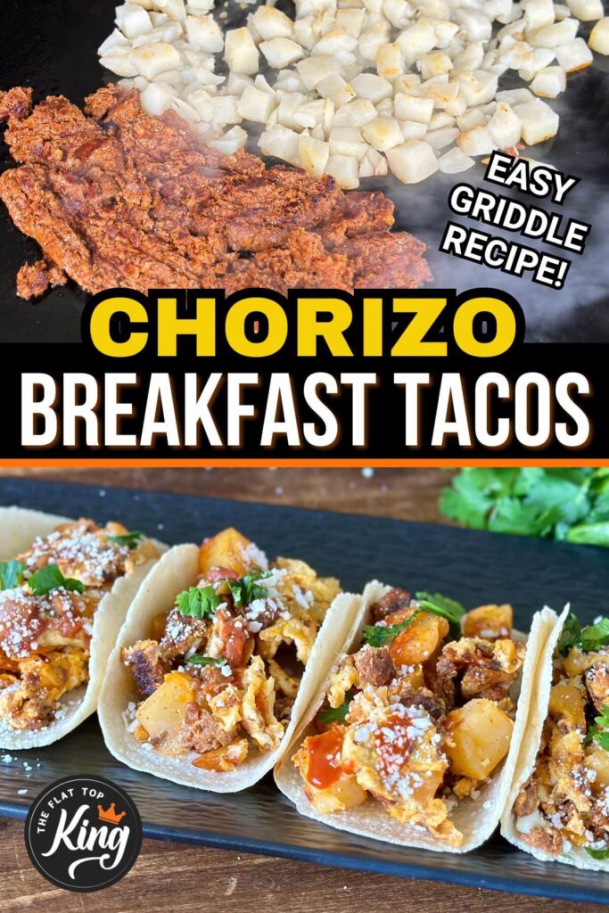 chorizo breakfast tacos