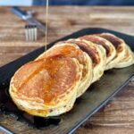 hoe cakes on a plate
