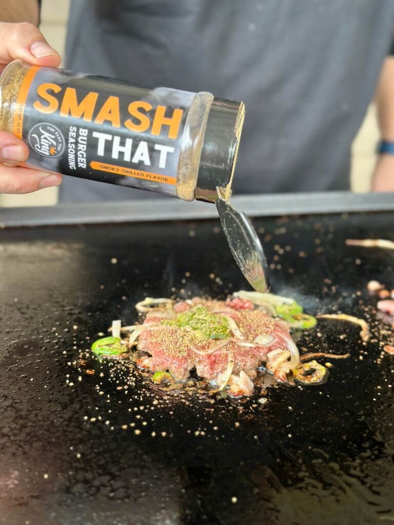 seasoning smash burger patties