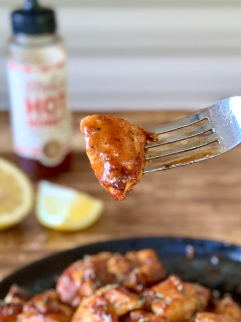 honey garlic chicken bites