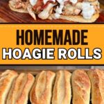 homemade hoagie rolls