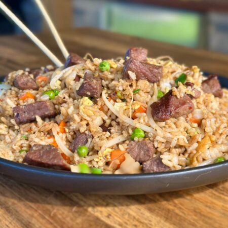 steak fried rice